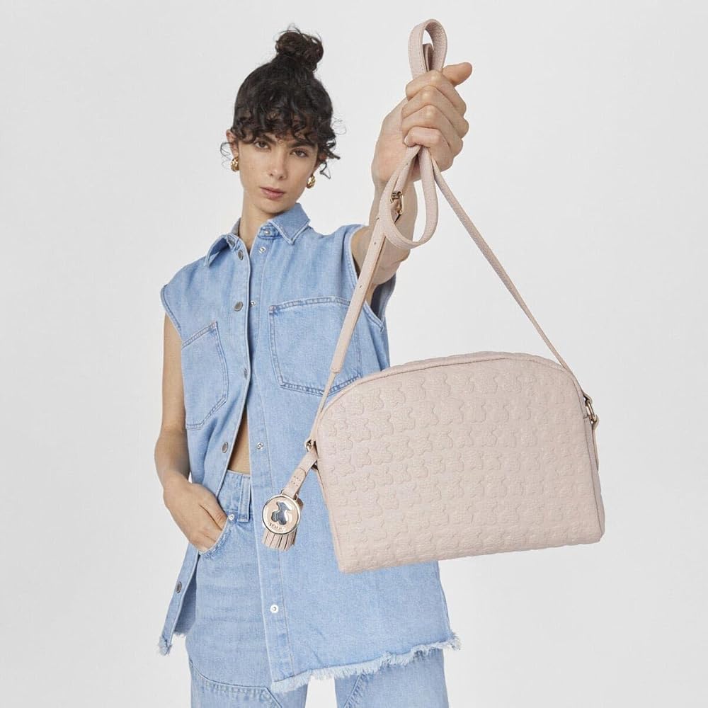 【美品】 TOUS ショルダーバッグ SHERTON 牛革 レザー Amazon | [TOUS] ショルダーバッグ Shertonピンク 牛革 クロス